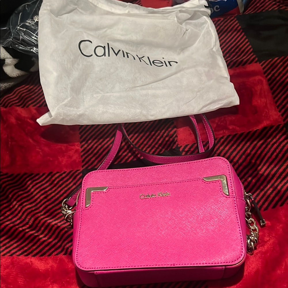 Calvin Klein Pink Crossbody Bag